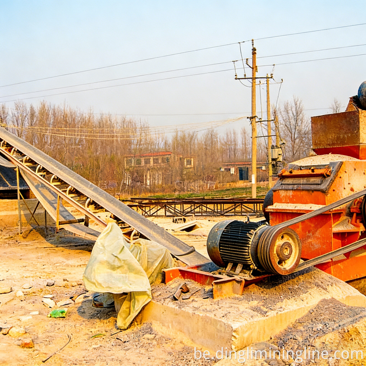 Кампактная ўстаноўка для вытворчасці пяску Compact Sand Making Plant